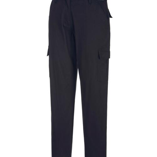 Women's stretch cargo trousers (S233) slim fit Thumbnail
