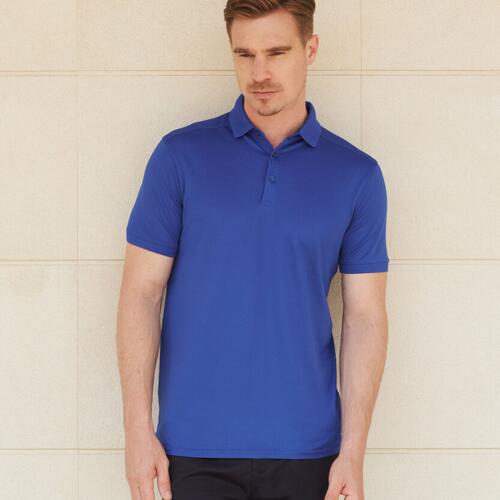 Stretch polo shirt with wicking finish (slim fit) Thumbnail