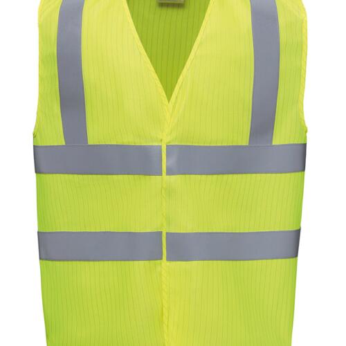 Hi-vis flame-retardant anti-static waistcoat (HVW100ASFR) Thumbnail